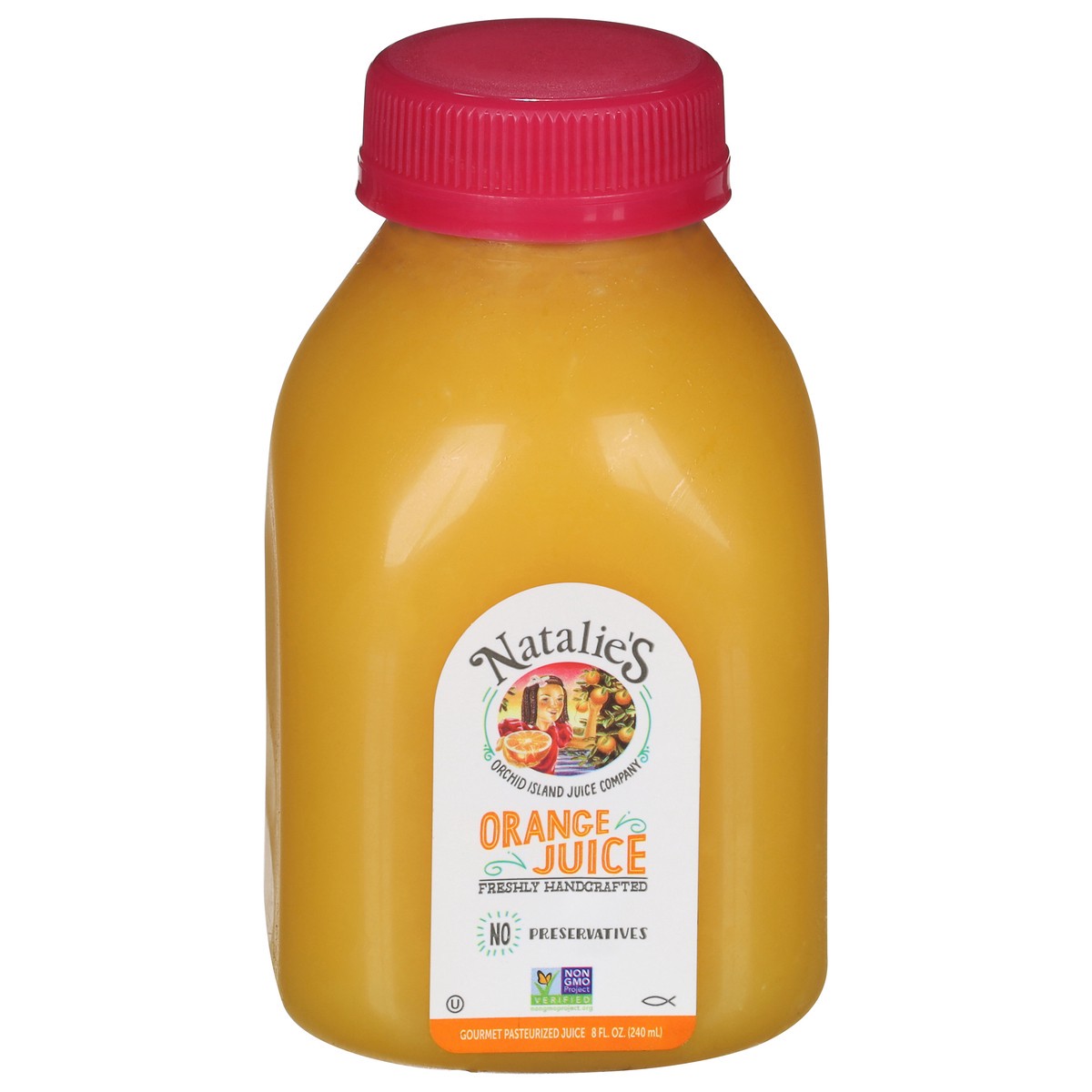 slide 1 of 9, Natalie's Orange Juice - 8 fl oz, 8 fl oz