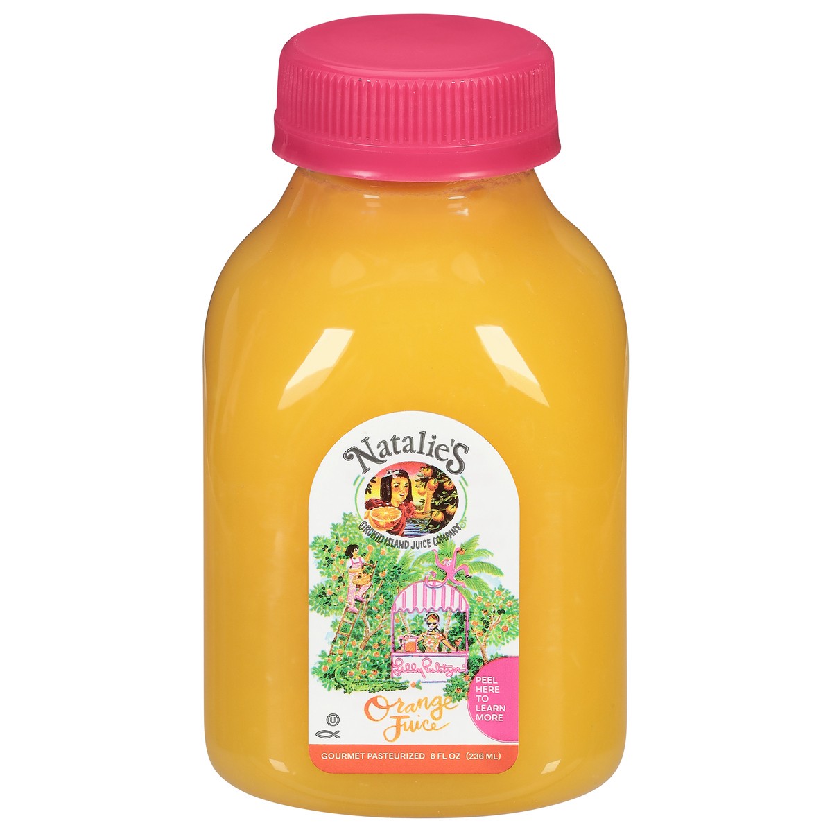 slide 1 of 9, Natalie's Orange Juice 8 fl oz, 8 fl oz