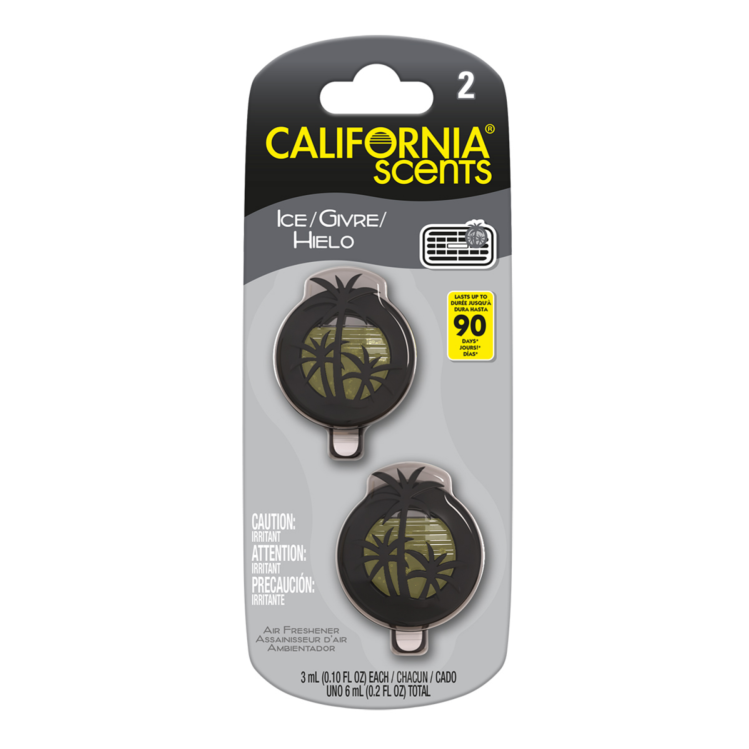 slide 1 of 2, California Scents Ice Air Fresheners 2 ea, 2 ct