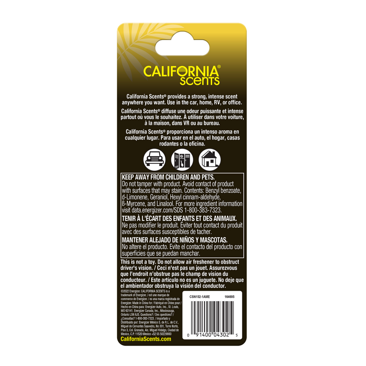 slide 2 of 2, California Scents Calif Scents Sandal Tropical Colada, 1 ct