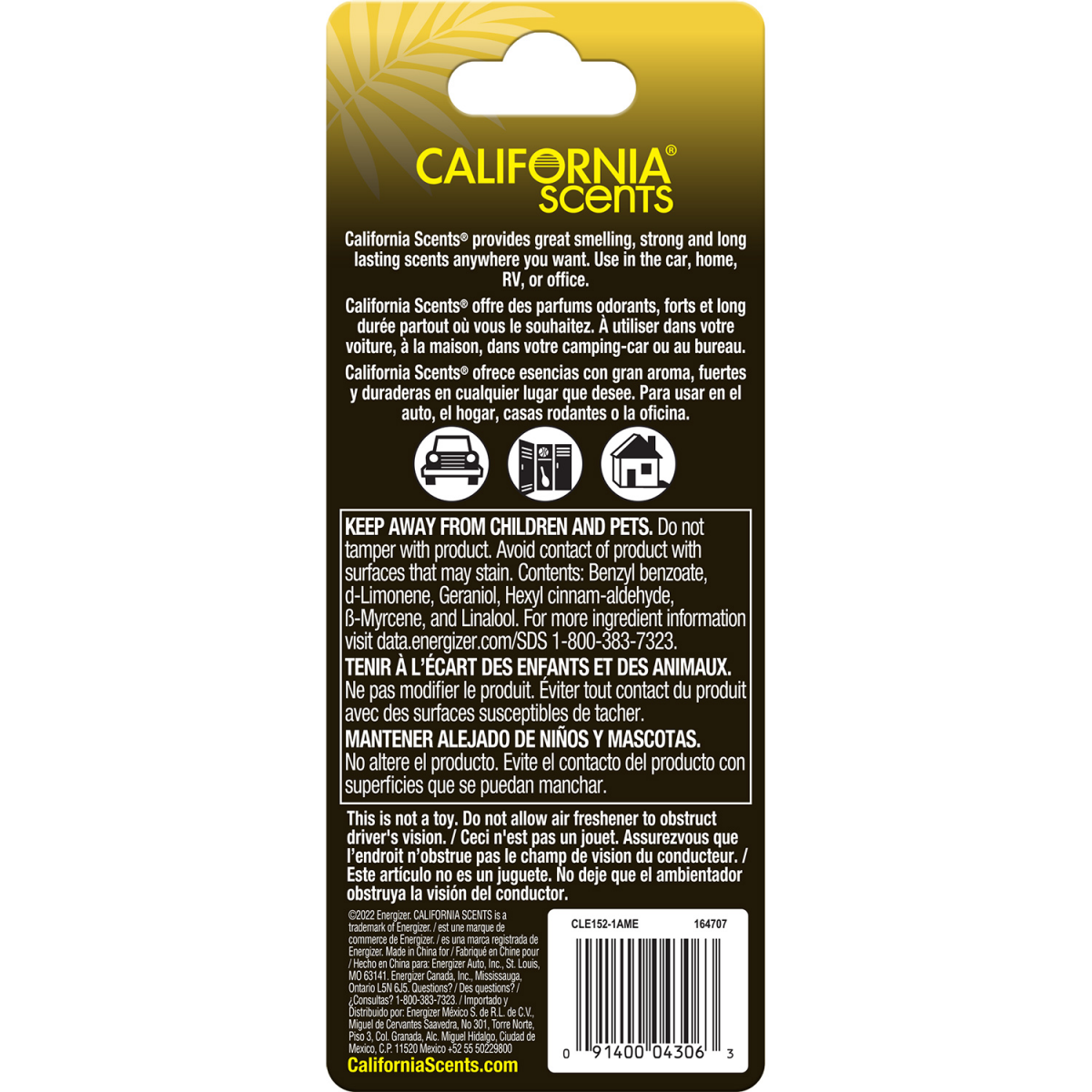 slide 2 of 2, California Scents Tropical Colada Air Freshener 1 ea, 1 ct