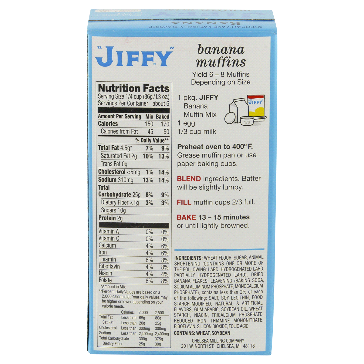 Jiffy Banana Muffin Mix 7 Oz | Shipt