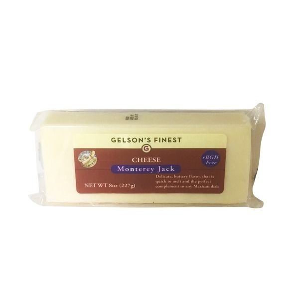 slide 1 of 1, Gelson's Monterey Jack Cheese, 8 oz