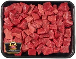 USDA Choice Boneless Beef Chuck Stew Meat - 1.25 lb