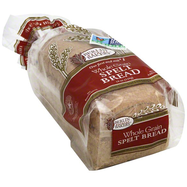 slide 1 of 1, Berlin Natural Bakery Spelt Bread 1.3Lb, 1.3 lb