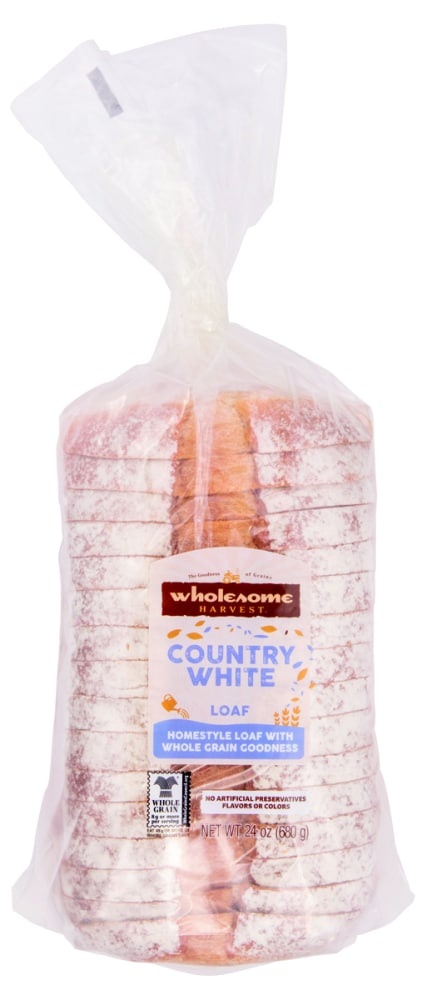 slide 1 of 1, Wholesome Harvest Country White Loaf, 24 oz