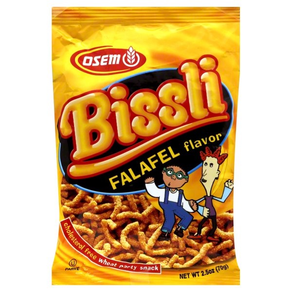 slide 1 of 1, Osem Falafel Flavor Bissli, 2.5 oz