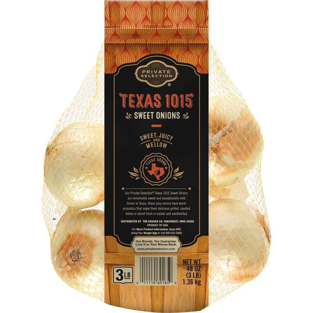slide 2 of 2, Private Selection Texas 1015 Sweet Onions, 3 lb