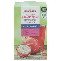 Ge On The Go! Drink Mix Dragon Fruit W/Caffeine - 10 ct