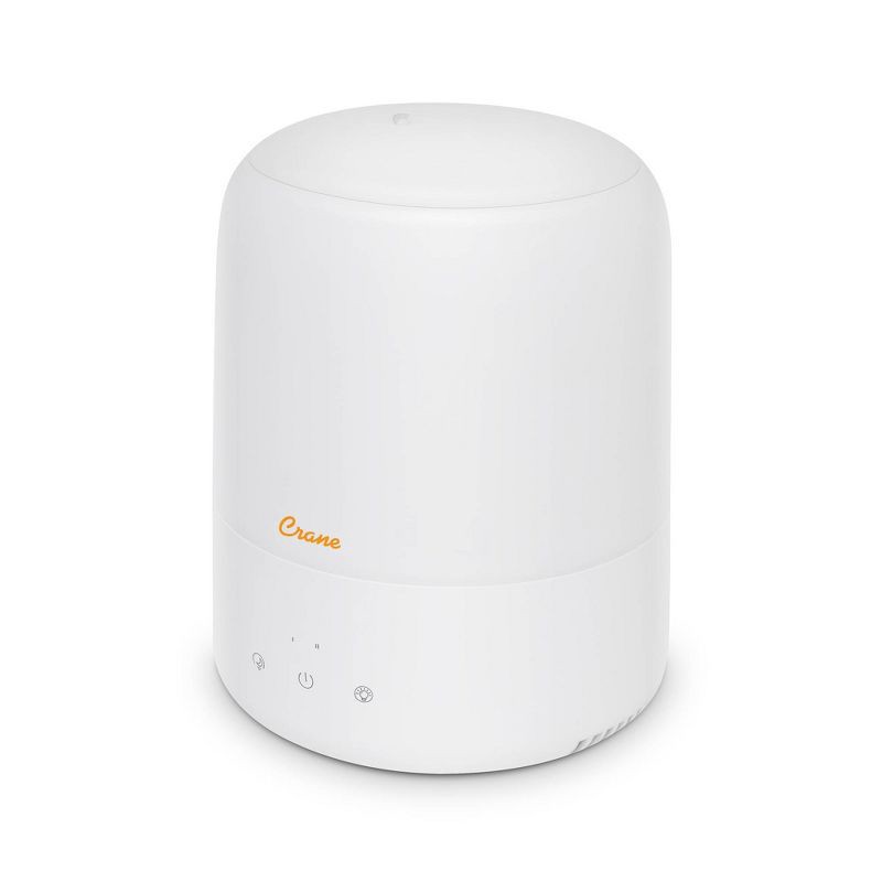 slide 1 of 8, Crane 3-in-1 Cool Mist Humidifier with Essential Oil Diffuser and Sleep Support Night Light - 0.5gal, 1/2 gal