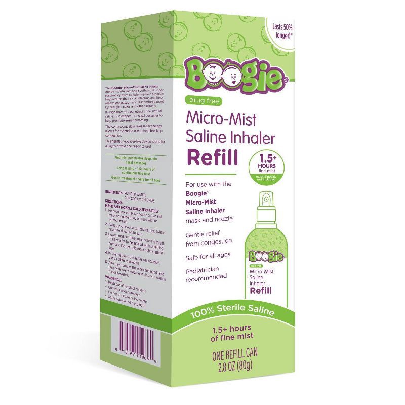 slide 1 of 4, Boogie Micro Mist Inhaler Refill - 2.8oz, 2.8 oz