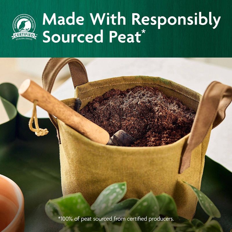 slide 7 of 11, Miracle-Gro 8qt Organic Indoor Potting Mix, 8 qt