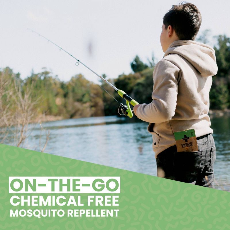 slide 7 of 7, ZAPPP! Mosquito Repellent Stickers - Natural, Safe, DEET-Free Protection 30pk, 30 ct