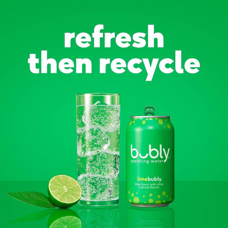 slide 6 of 6, bubly Melted Ice Pop Sparkling Water - 8pk/12 fl oz Cans, 8 ct; 12 fl oz