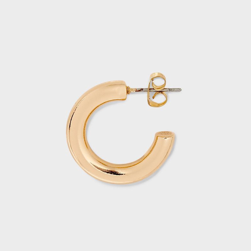 slide 2 of 2, Floral and Heart Stud and Hoop Earring Set 8pc - Universal Thread™: Nickel-Free Metal, Post Closure, 8 ct