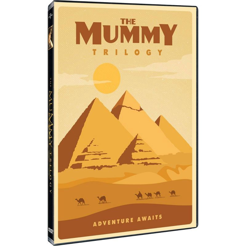 slide 2 of 2, Universal Home Video The Mummy Trilogy - Travel Poster (Line Look) (DVD), 1 ct