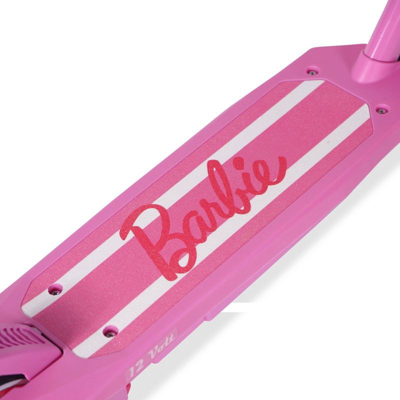 slide 4 of 10, Hyper Barbie Jammer Kids' Electric Scooter 12 Volt Battery Powered Scooter, 1 ct