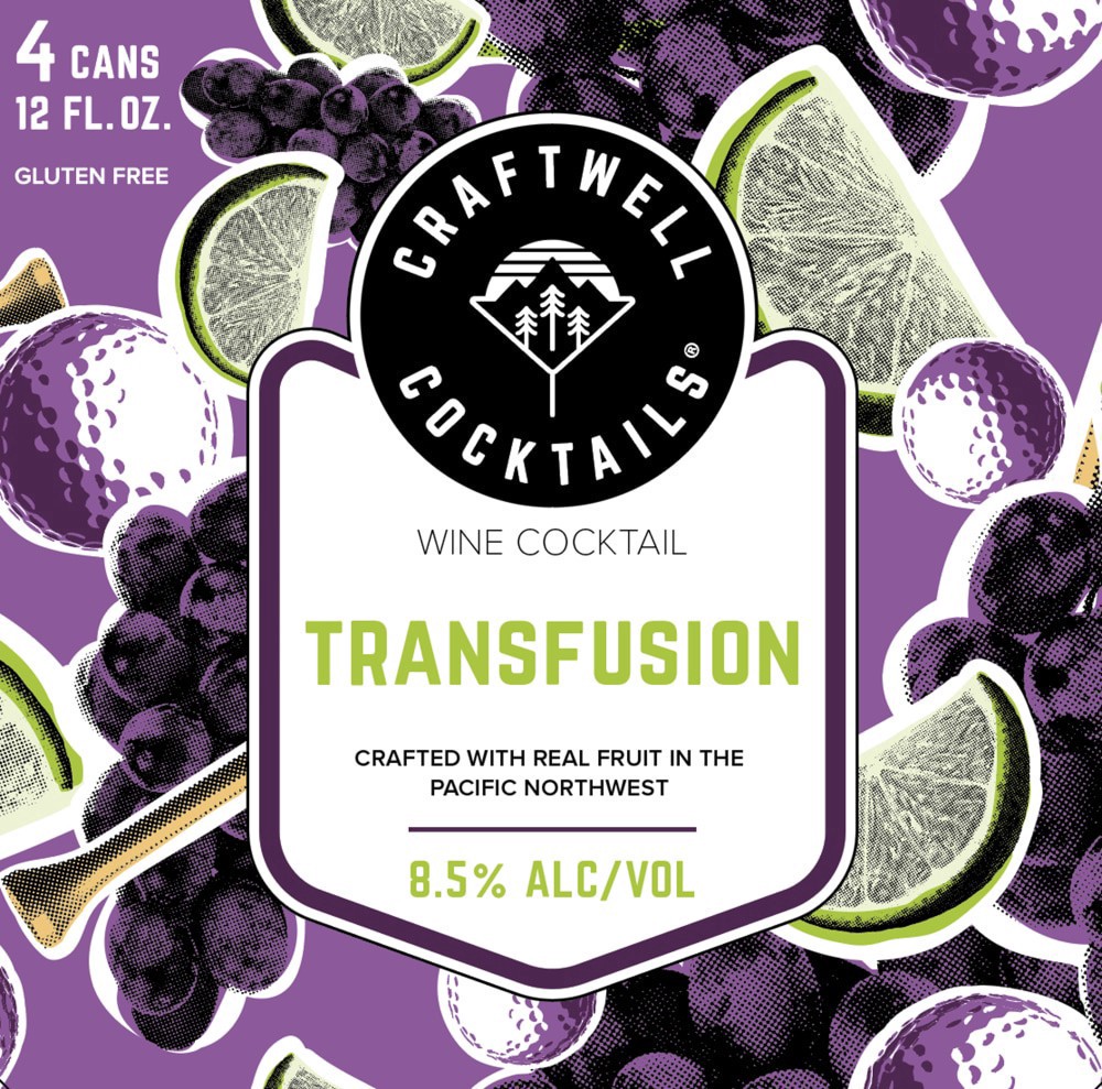 slide 3 of 3, Craftwell Cocktails® Seasonal Cans, 4 cans / 12 fl oz