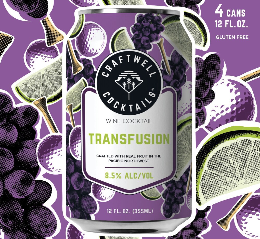 slide 2 of 3, Craftwell Cocktails® Seasonal Cans, 4 cans / 12 fl oz