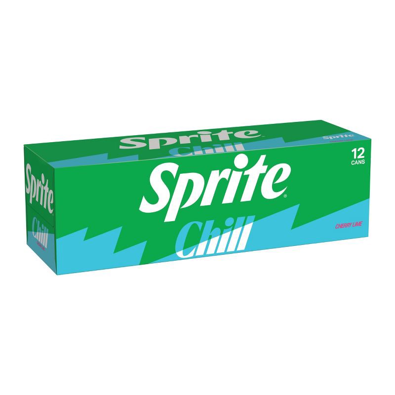 slide 7 of 7, Sprite Chill Cherry Lime Natural Flavor Soda - 12pk/12 fl oz Cans, 12 ct; 12 fl oz
