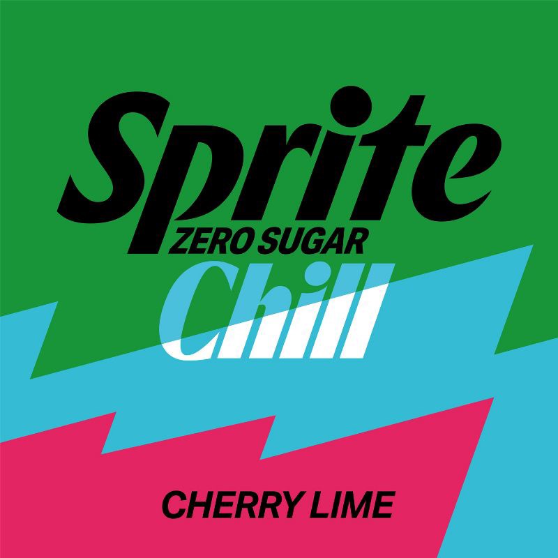 slide 4 of 6, Sprite Zero Chill Cherry Lime Natural Flavor Soda - 12pk/12 fl oz Cans, 12 ct; 12 fl oz