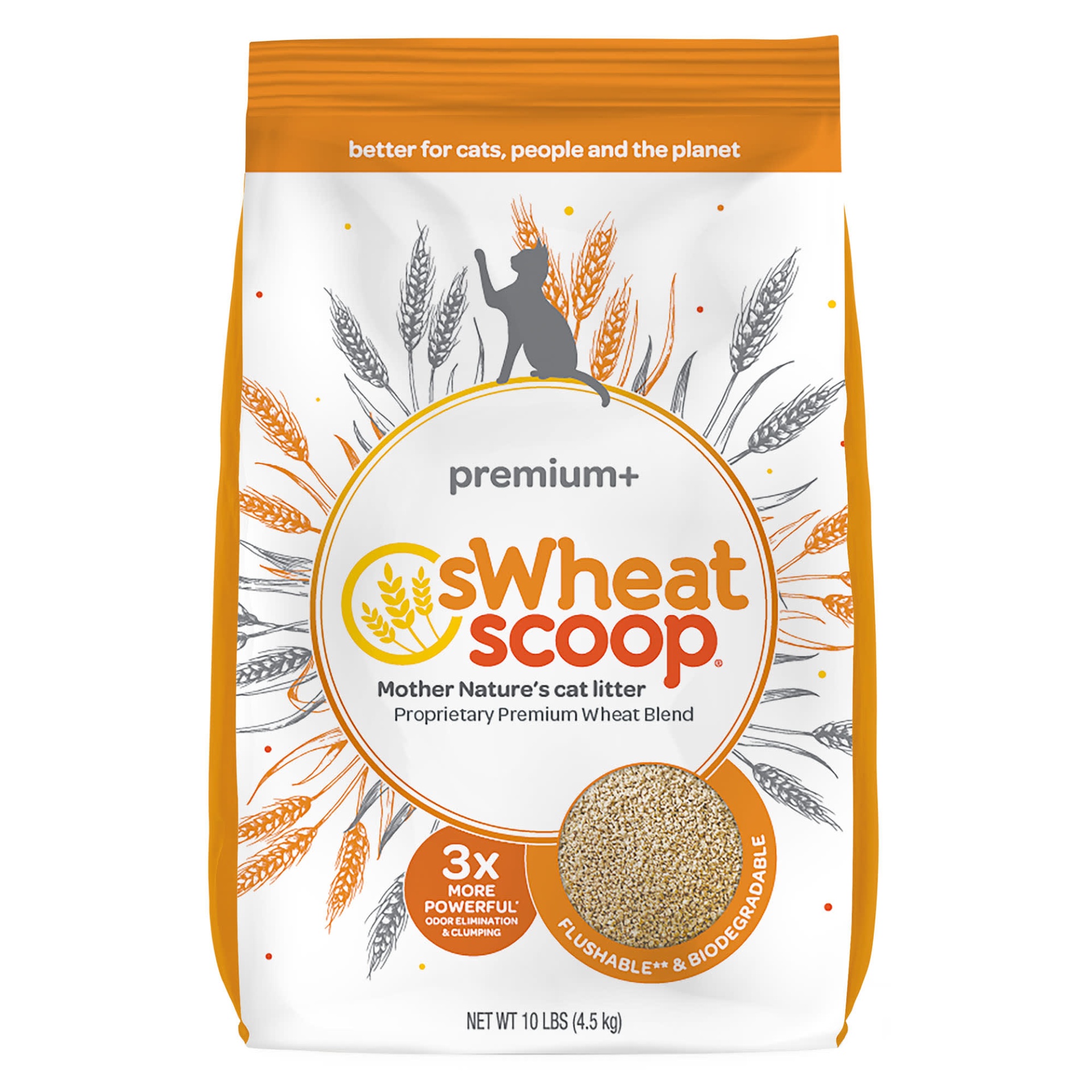 slide 1 of 1, sWheat Scoop premium+, 10 lb