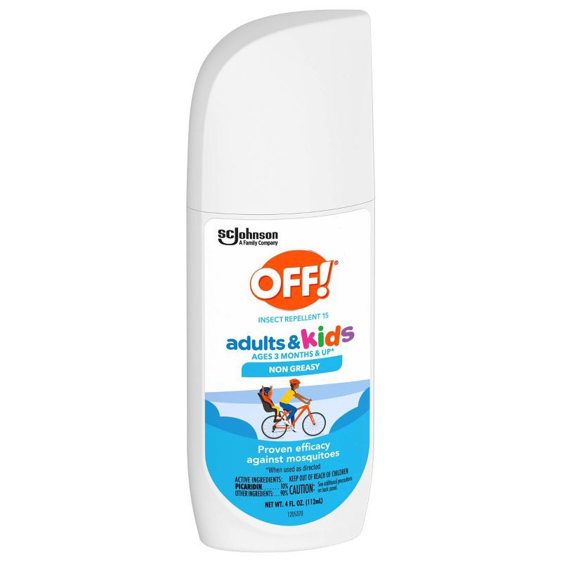 slide 13 of 13, OFF! Adults and Kids Mosquito Repellent Picaridin Bug Spray - 4 fl oz, 4 fl oz