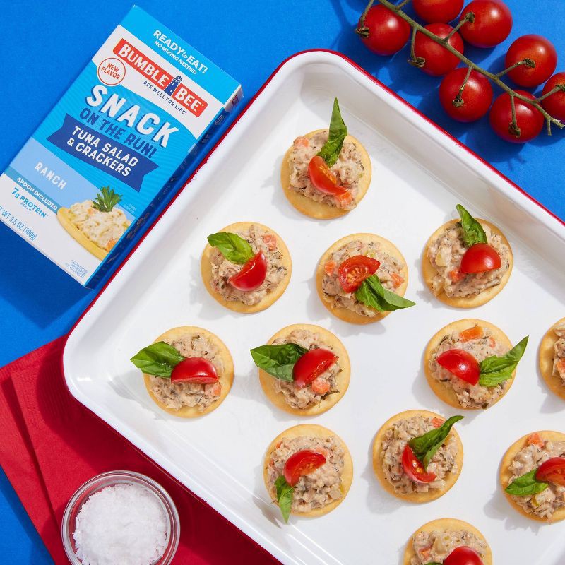 slide 8 of 9, Bumble Bee Tuna Salad with Crackers Snack Kit Ranch- 3.5oz, 3.5 oz