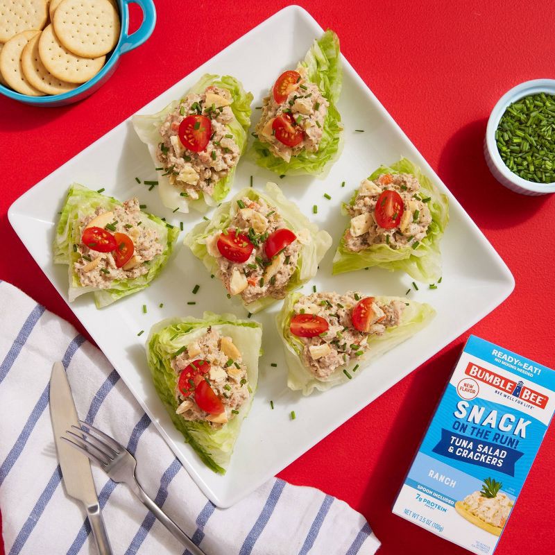 slide 9 of 9, Bumble Bee Tuna Salad with Crackers Snack Kit Ranch- 3.5oz, 3.5 oz