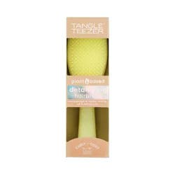 Tangle Teezer Plant Brush Naturally Curly Detangling Hair Brush - Pastel Lemon
