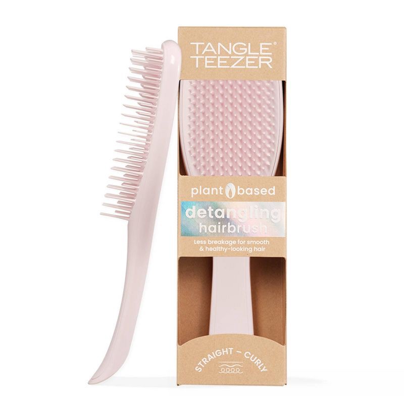 slide 3 of 11, Tangle Teezer Ultimate Plant Brush Detangling Hair Brush for all hair types - Pink, 1 ct
