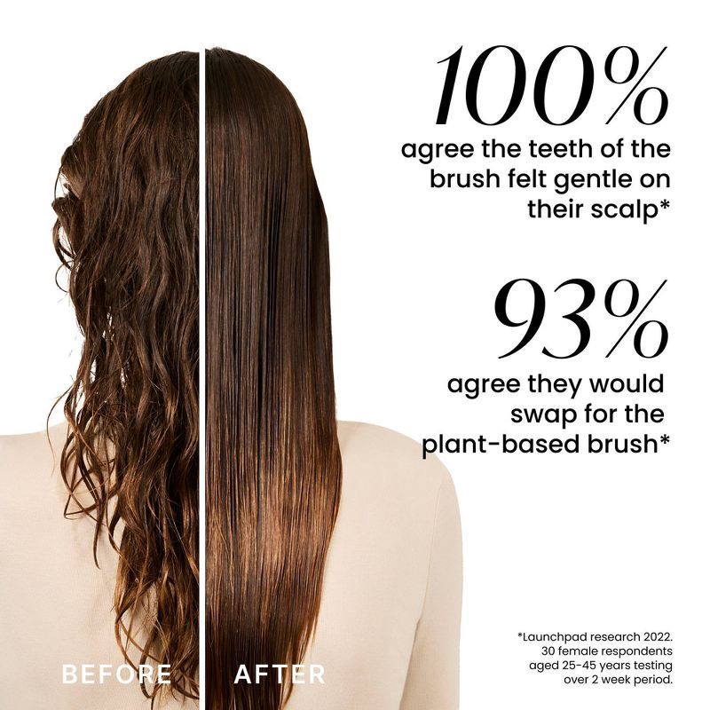 slide 7 of 11, Tangle Teezer Ultimate Plant Brush Detangling Hair Brush for all hair types - Pink, 1 ct