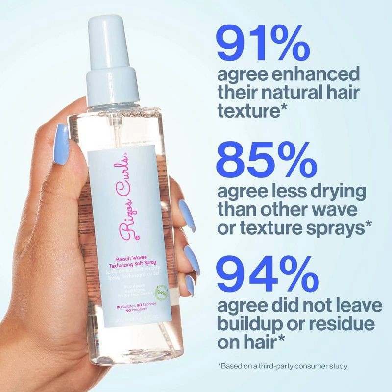 slide 4 of 6, Rizos Curls Beach Waves Texturizing Salt Spray - 6.8 fl oz, 6.8 fl oz