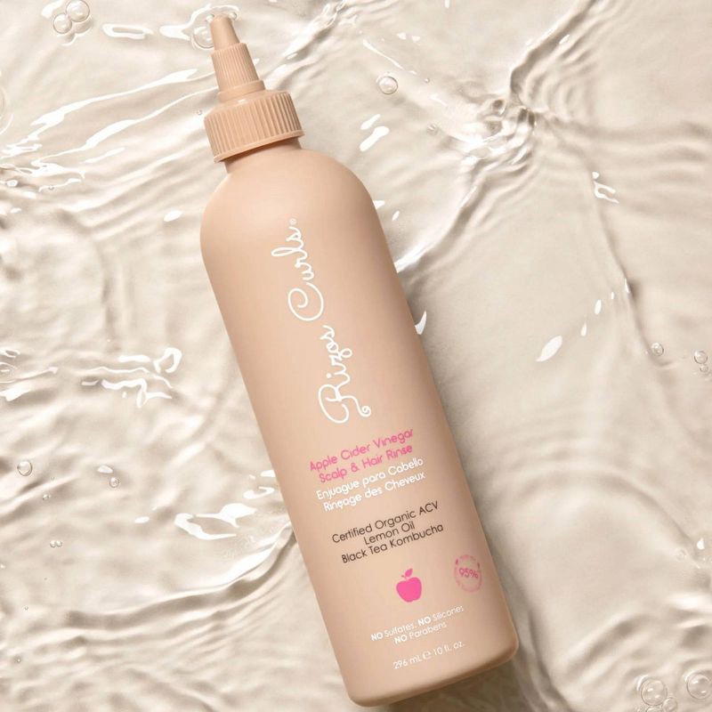 slide 2 of 8, Rizos Curls Apple Cider Vinegar Scalp & Hair Rinse - 10 fl oz, 10 fl oz