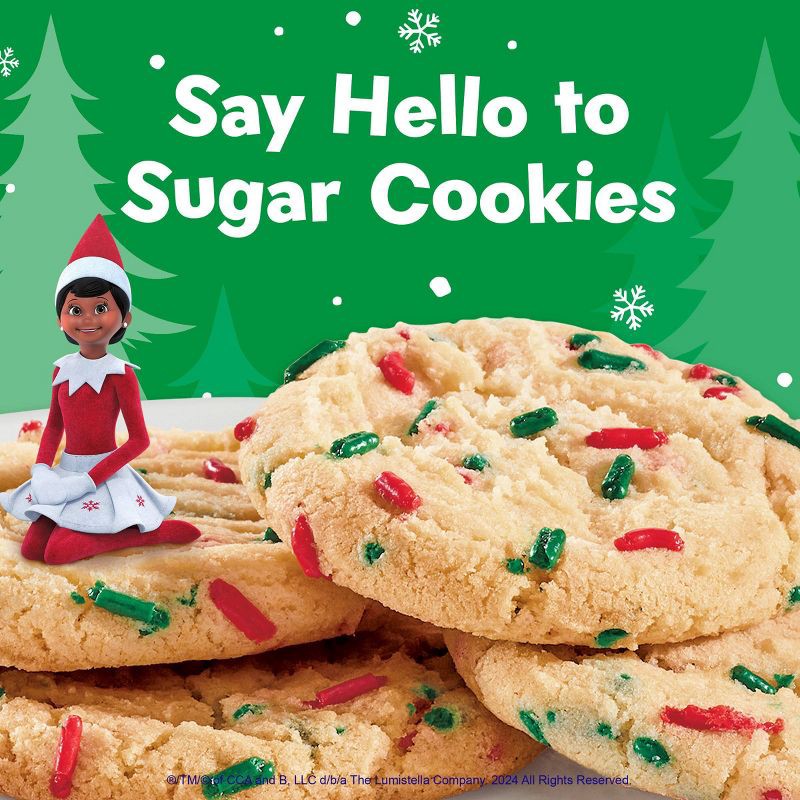 slide 3 of 5, Pillsbury Elf On The Shelf Holiday Sugar Cookie - 15oz, 15 oz