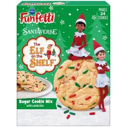 Pillsbury Elf On The Shelf Holiday Sugar Cookie - 15oz