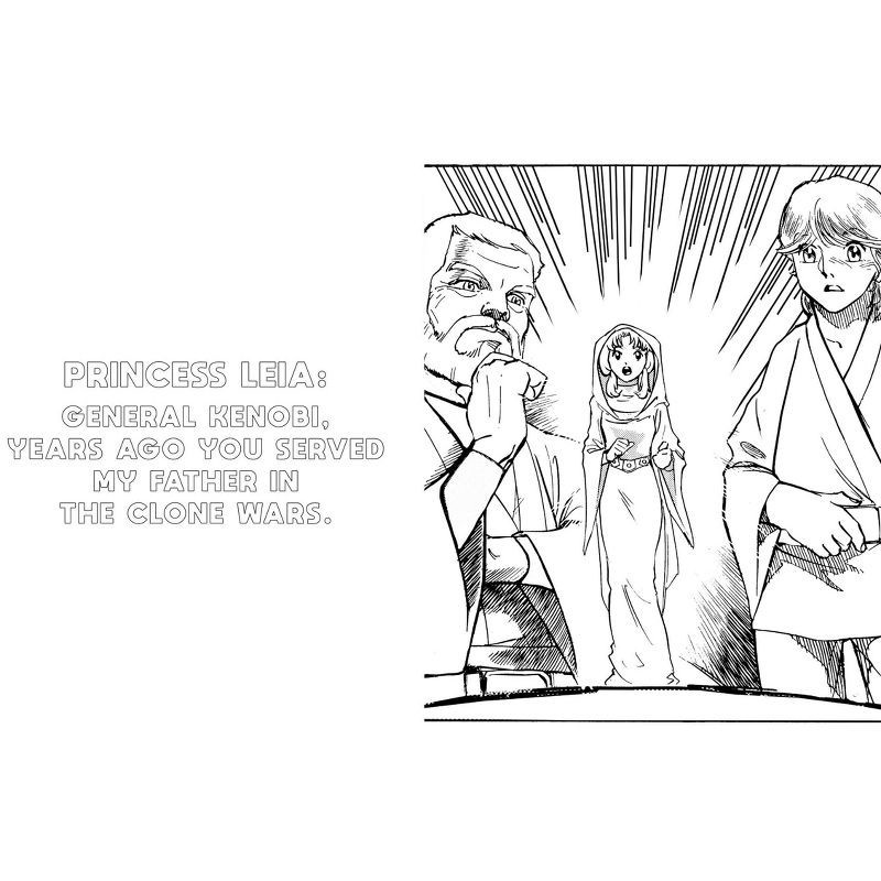 slide 3 of 7, Star Wars Manga Coloring - by Editors of Thunder Bay Press (Paperback), 1 ct