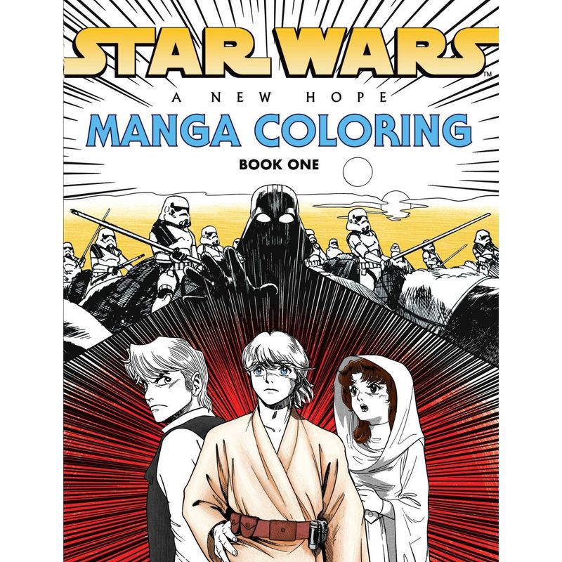 slide 1 of 7, Star Wars Manga Coloring - by Editors of Thunder Bay Press (Paperback), 1 ct
