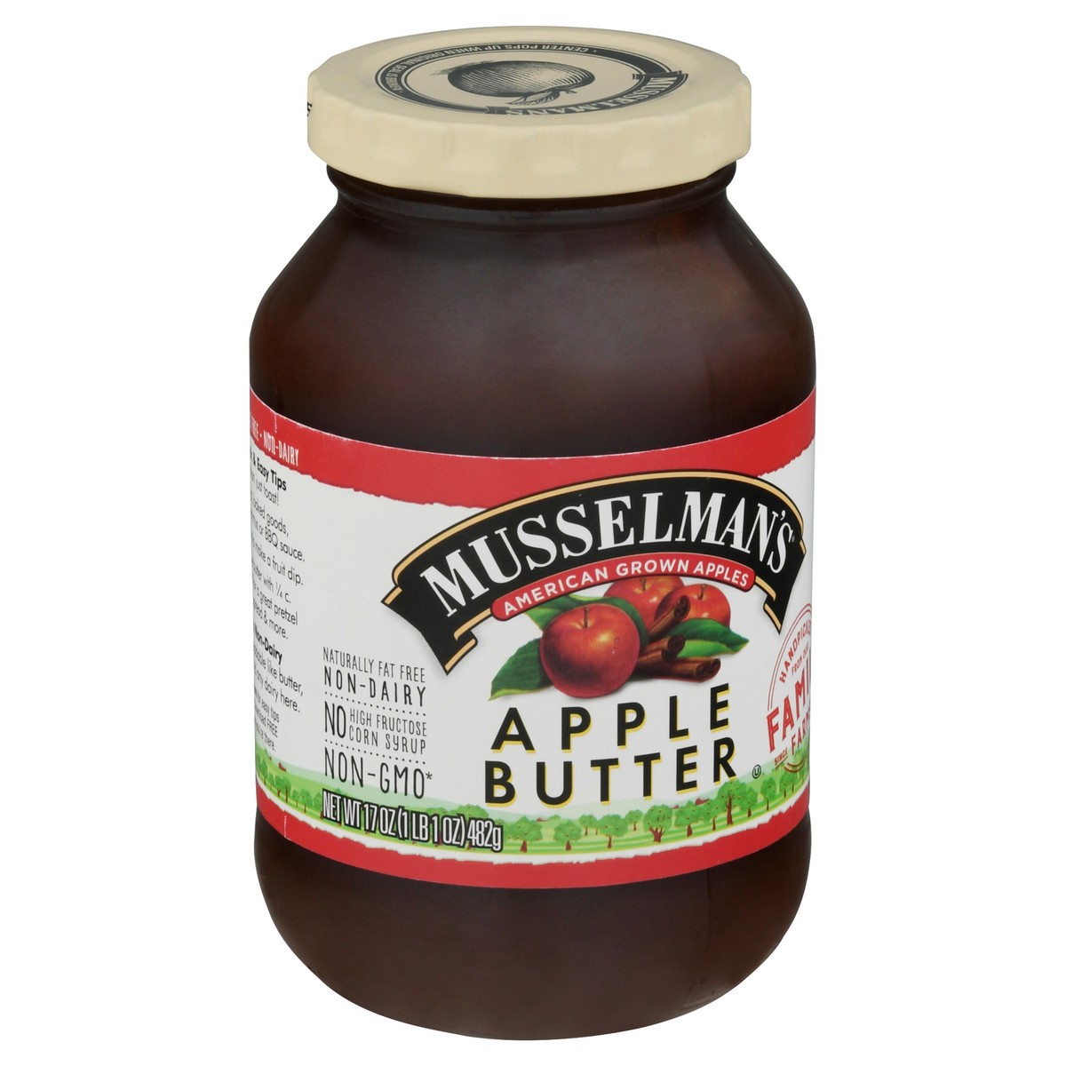 slide 2 of 9, Musselman's Apple Butter, 17 oz