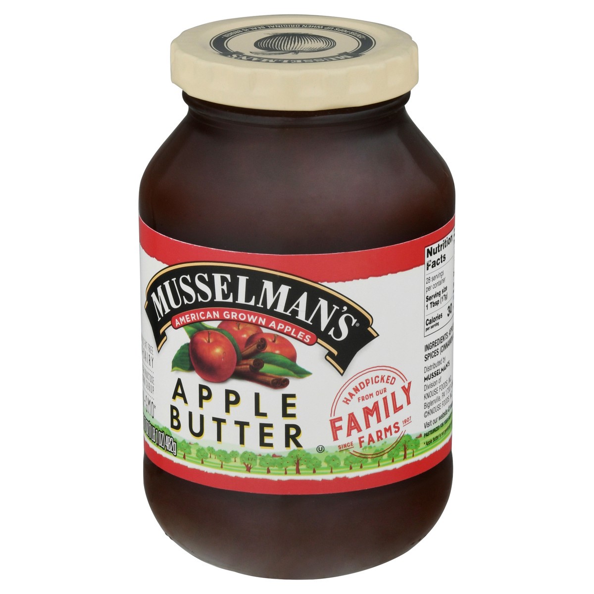 slide 3 of 9, Musselman's Apple Butter, 17 oz