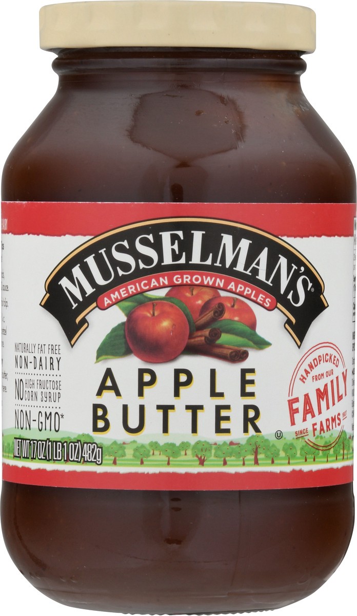 slide 6 of 9, Musselman's Apple Butter, 17 oz