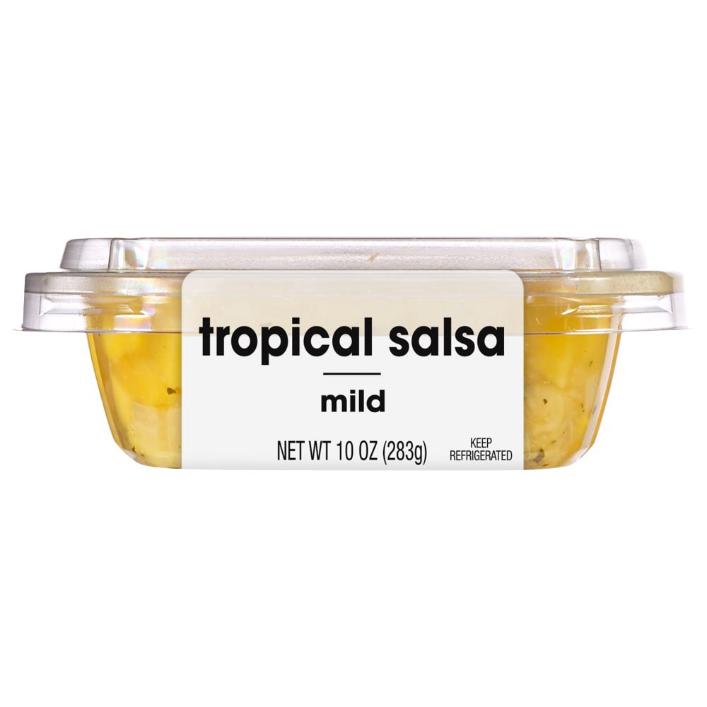 slide 2 of 2, Kroger Tropical Salsa, 10 oz