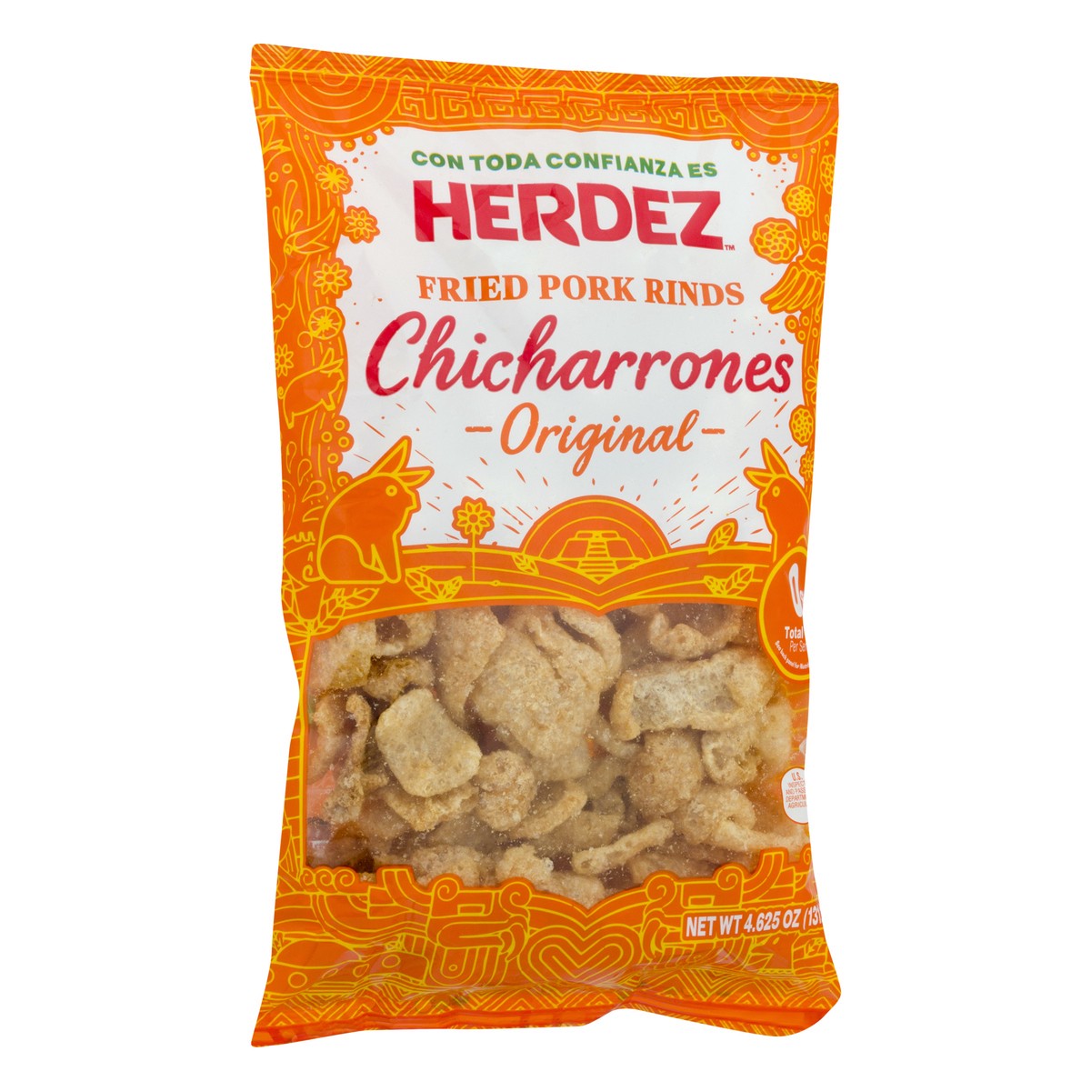 slide 2 of 11, Herdez Regular Pork Rinds, 