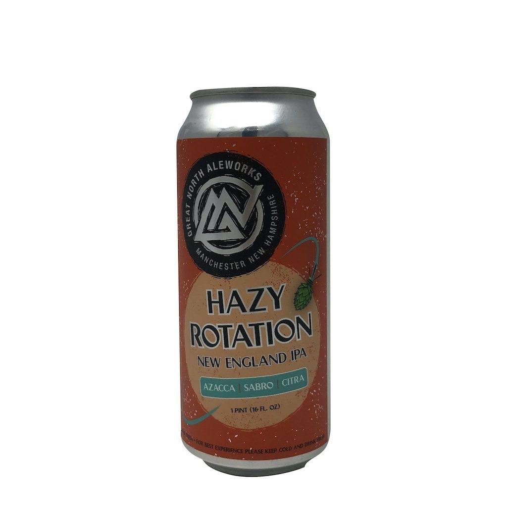 slide 1 of 1, Great North Aleworks Hazy Rotation New Enagland IPA, single, 4 ct; 16 fl oz