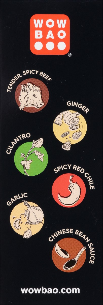 slide 8 of 9, Wow Bao Mongolian-Style Spicy Beef Bao 4 ea, 4 ct