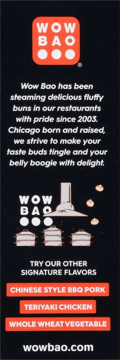slide 2 of 9, Wow Bao Mongolian-Style Spicy Beef Bao 4 ea, 4 ct