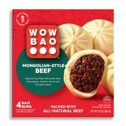Wow Bao Mongolian Style Spicy Beef Bao