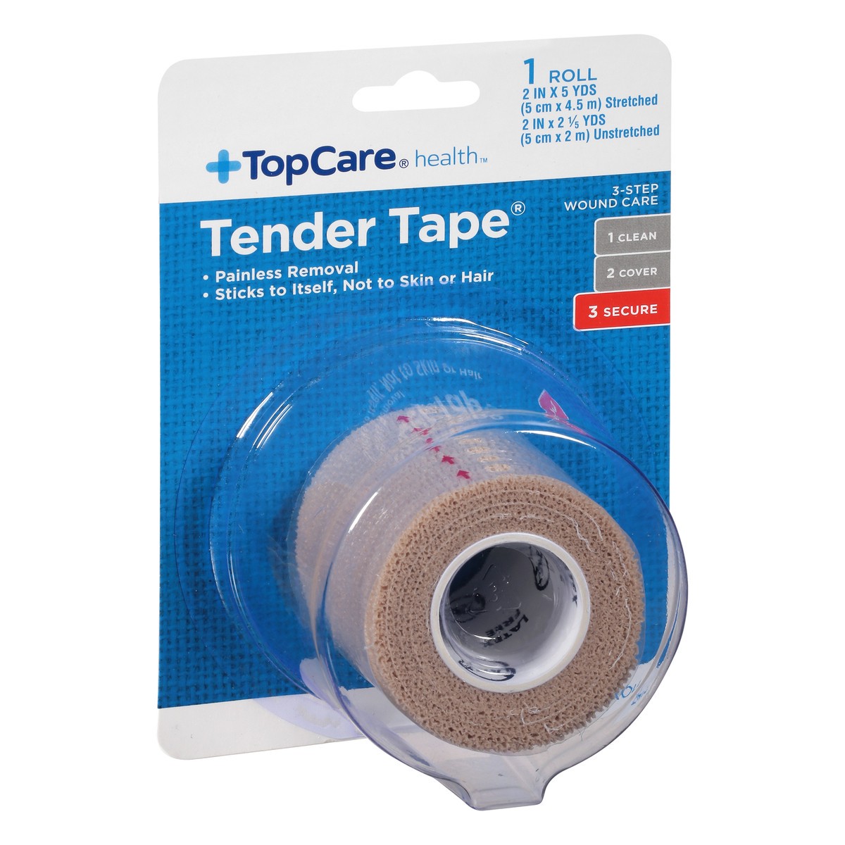 slide 6 of 9, TopCare Health Tender Tape 1 ea, 1 ct