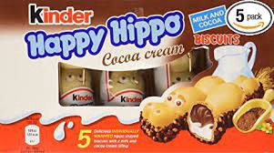 slide 1 of 1, Kinder Hippo Cocoa Cream 5Pk, 5 ct