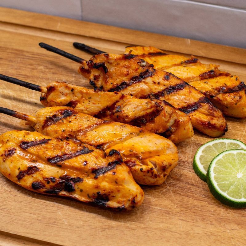 slide 6 of 6, Gourmet Specialty Foods Tequila Lime Chicken Breast Skewers - 1.25lbs, 1.25 lb